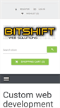 Mobile Screenshot of bitshiftweb.com